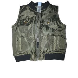 Little LAD Puffer Baby Boys Jacket & Shirt Size 24 Mos